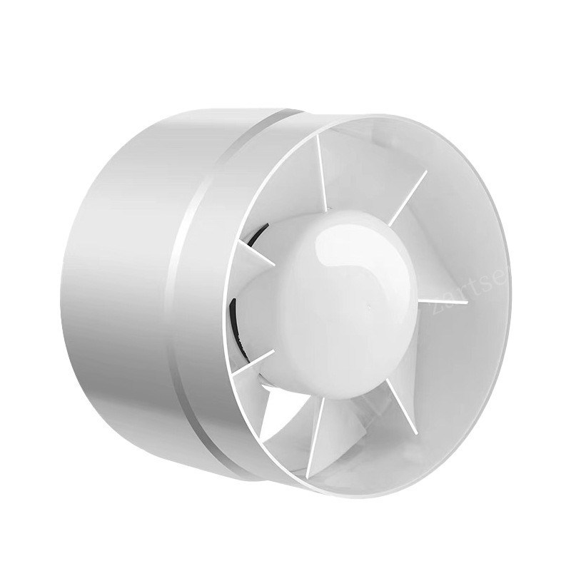 Home Bathroom Vent - 4/6 Zoll Inline-Kanalventilator, Luftventilator, Metallrohr, Belüftung,