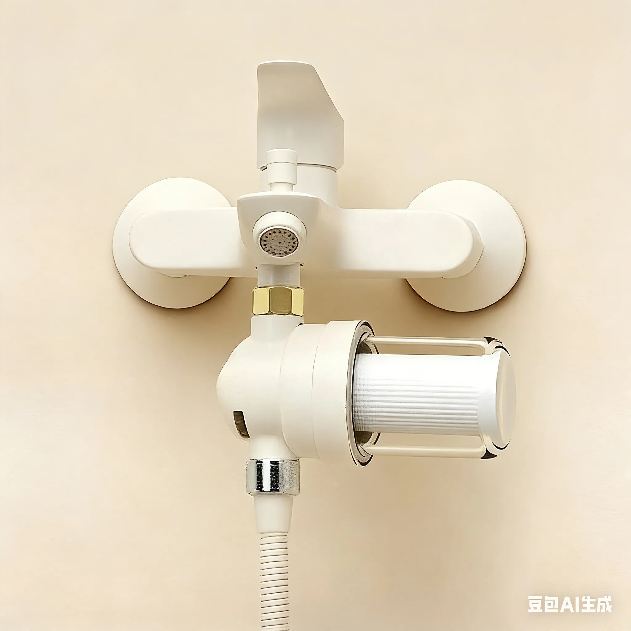 Home And Bathroom - Vorduschkopf, Duschset für den Heimgebrauch, Wasserhahn