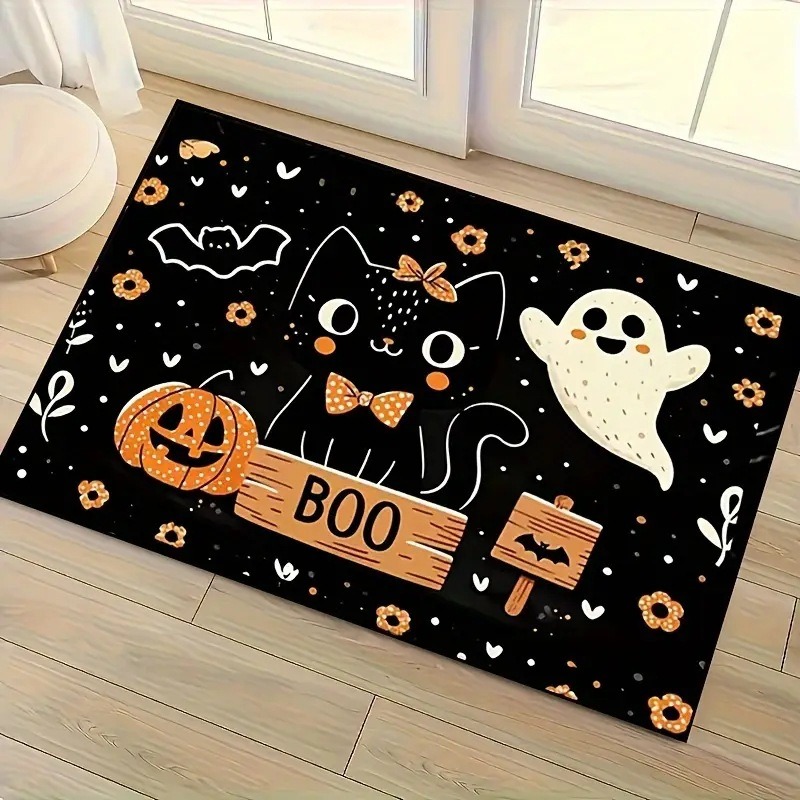 Zara Home Bathroom Mat - Halloween-Fußmatte, Willkommensmatte, Fußmatte für den Eingangsbereich,