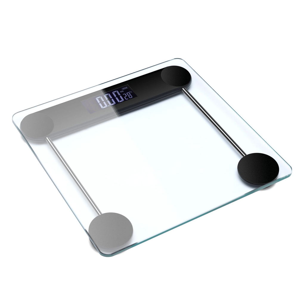 Home Bathroom Scales - Gewichtswaage mit verstecktem Bildschirm, digitale Personenwaage