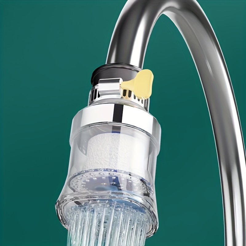 Home Bathroom Water Filter - 1 Stück Universeller Wasserhahn-Filteraufsatz Wasserfilter Reiniger