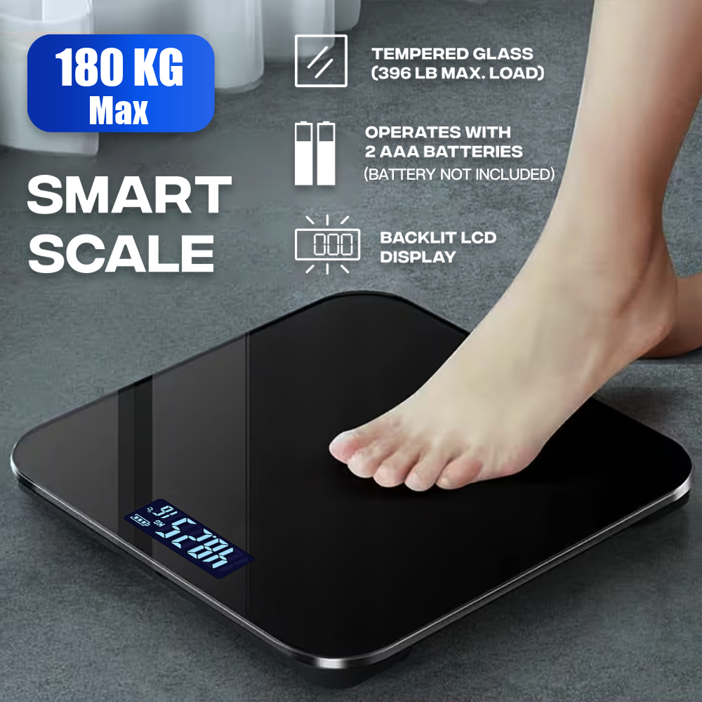 Home Bathroom Scales - Digitale Waage, hochpräzise Personenwaage, digitale Anzeigefunktion,