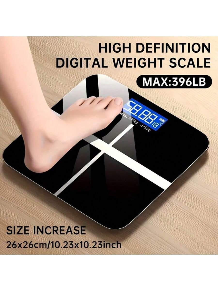 Home Bathroom Scales - Intelligente Multifunktions-Körperfett- und Gewichtswaage mit breiter