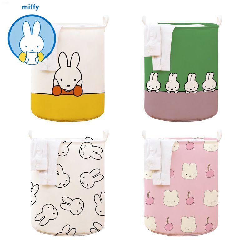 Home Edit Bathroom Storage - Kawaii Miffy Cartoon Wäschekorb Faltbar Internet-Berühmtheit