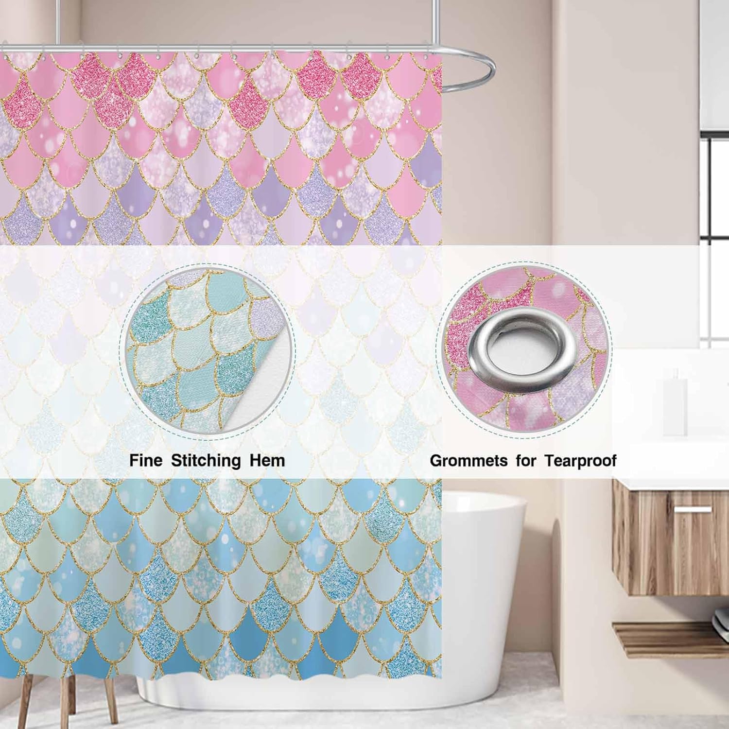 Duschvorhang mit Meerjungfraue – Home Bathroom Scales Bewertung und Preis