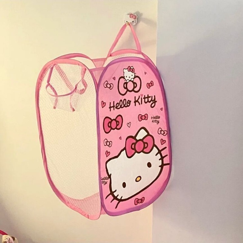 Kawaii Cartoon Faltbarer Wäsch – Home Edit Bathroom Storage Bewertung und Preis