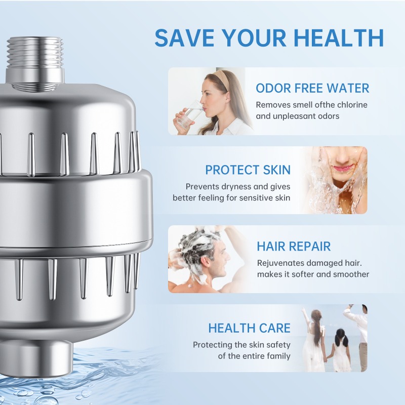 Haushalts-Duschfilterkartusche – Home Bathroom Water Filter Bewertung und Preis