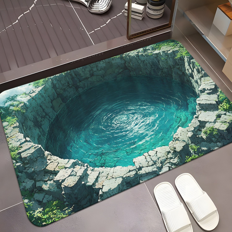 VIKAMA Stereoscopic Vision Bad – Zara Home Bathroom Mat Bewertung und Preis