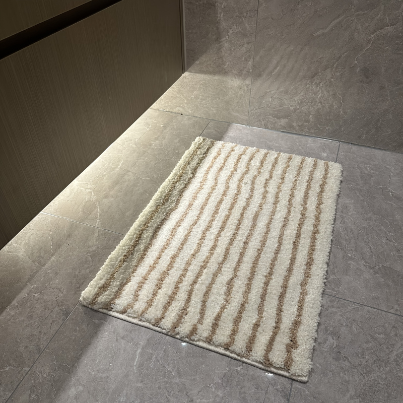 VIKAMA minimalistischer gestre – Zara Home Bathroom Mat Bewertung und Preis