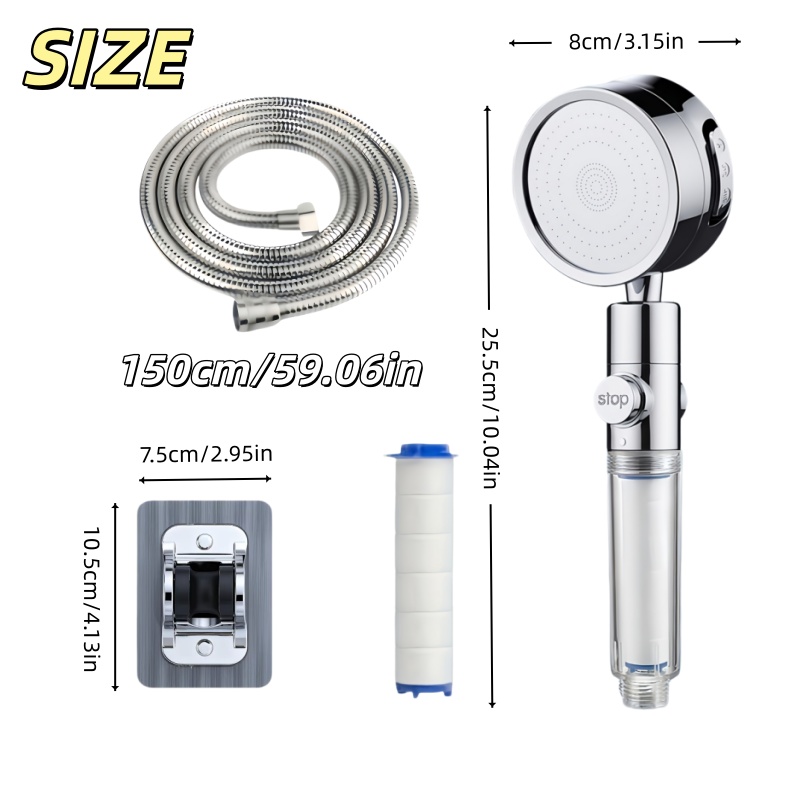 Sichtbares Filterfenster Handb – Home Bathroom Water Filter Bewertung und Preis
