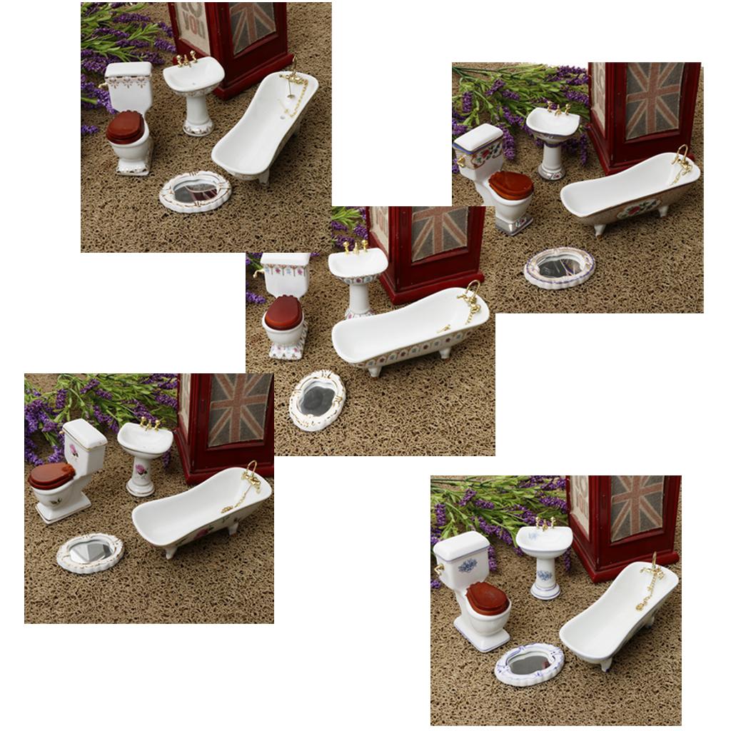 Keramik-Puppenhaus Badezimmer- – Home Bathroom Scales Bewertung und Preis