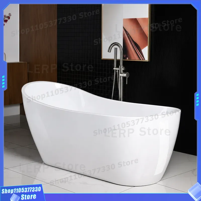 Moderne freistehende Acryl-Jac – Home Bathroom Jacuzzi Tub Bewertung und Preis