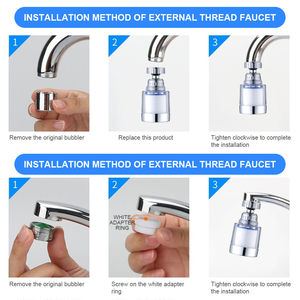 Wasserhahn-Filterelemente, Was – Home Bathroom Water Filter Bewertung und Preis