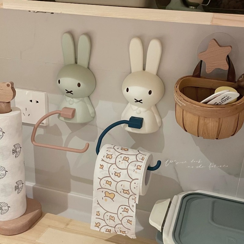Kawaii Miffy Toilettenpapierha – Home Edit Bathroom Storage Bewertung und Preis