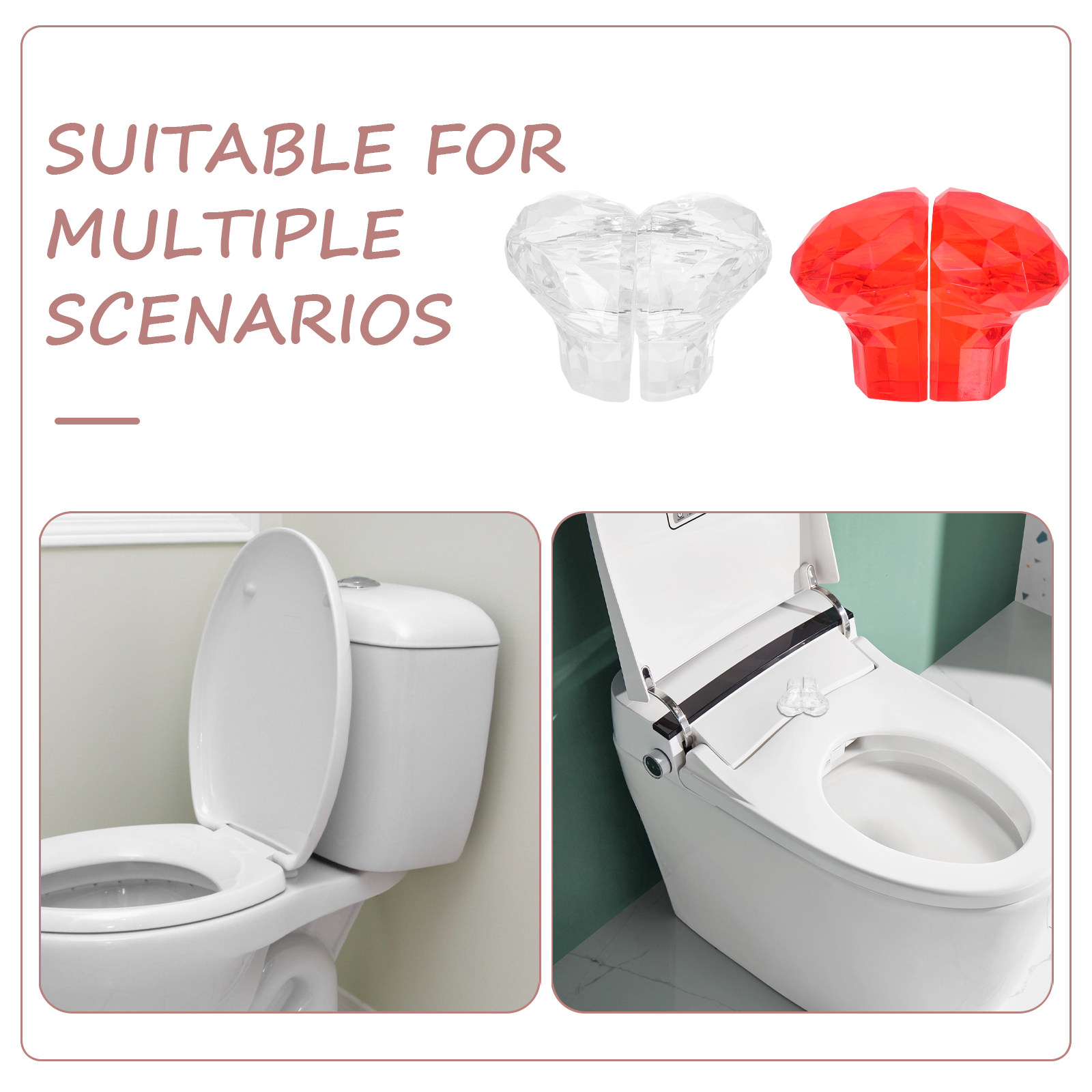 2-teiliger Herz-Toilettenspend – Home Essentials Bathroom Organizer Bewertung und Preis