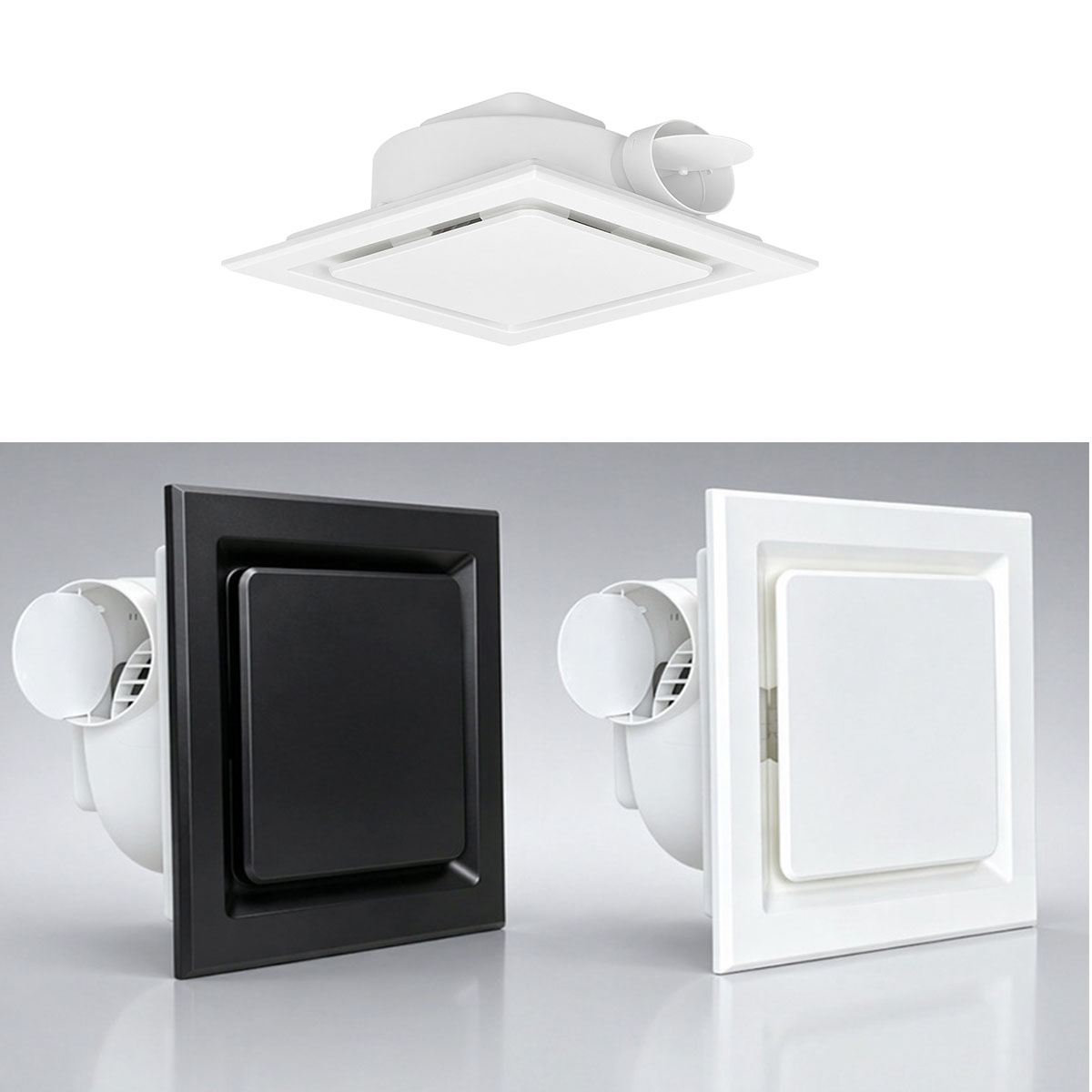 8/10/12-Zoll-Deckenkanal-Abluf – Home Bathroom Vent Bewertung und Preis