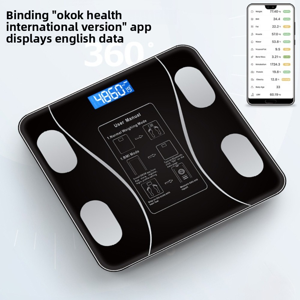Wiederaufladbare Körperwaage m – Home Bathroom Scales Bewertung und Preis